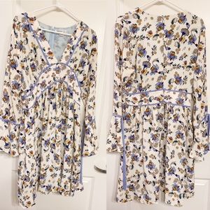 Glamorous Curve Floral Dress | Bell Sleeve | ASOS